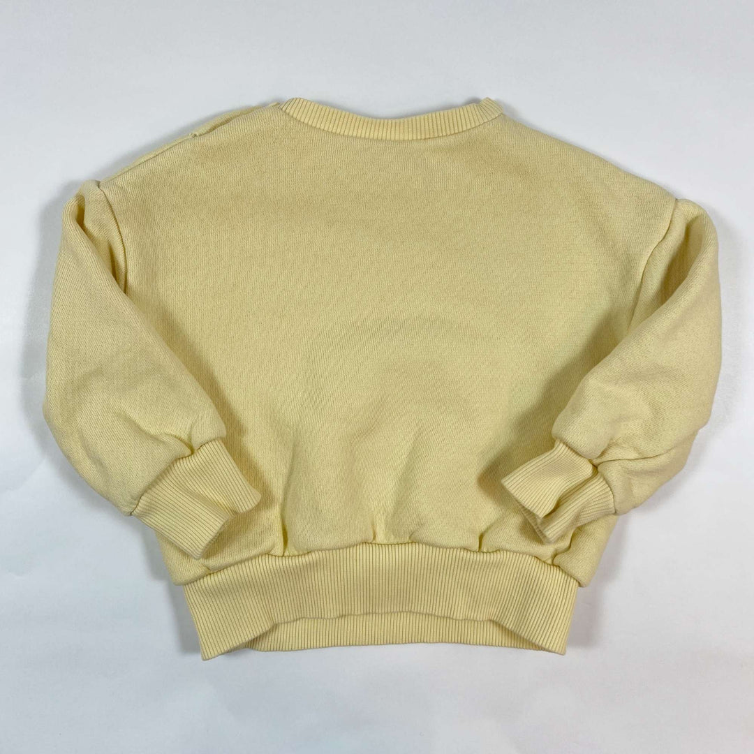 Maison Tadaboum yellow belle saison sweatshirt 24M/92 2