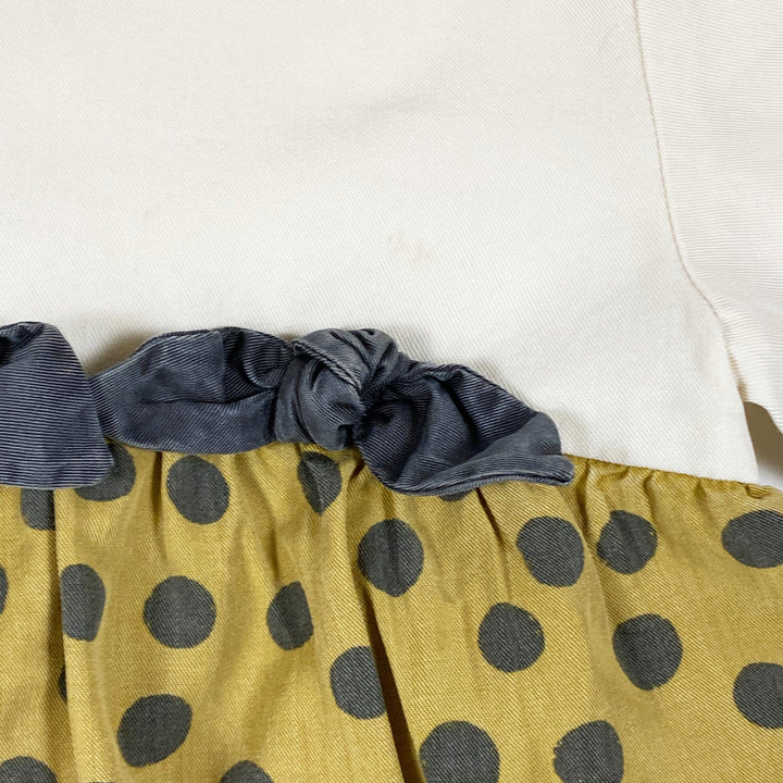 Zara polka dot detail dress 2-3Y/98