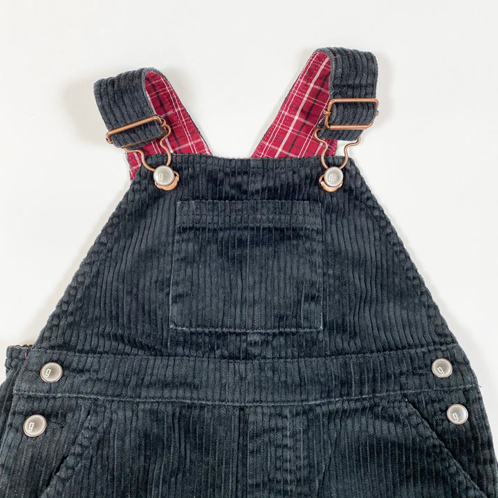 Gymboree vintage wide cord dungarees 18-24M