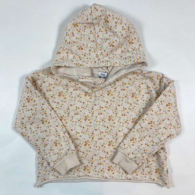 Knot cream floral hoodie 4Y/104 1