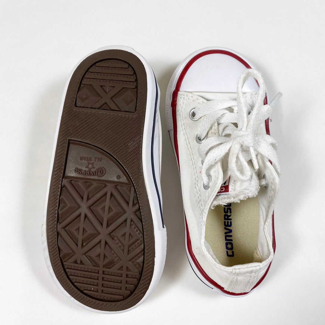 Converse white all-stars sneakers 23
