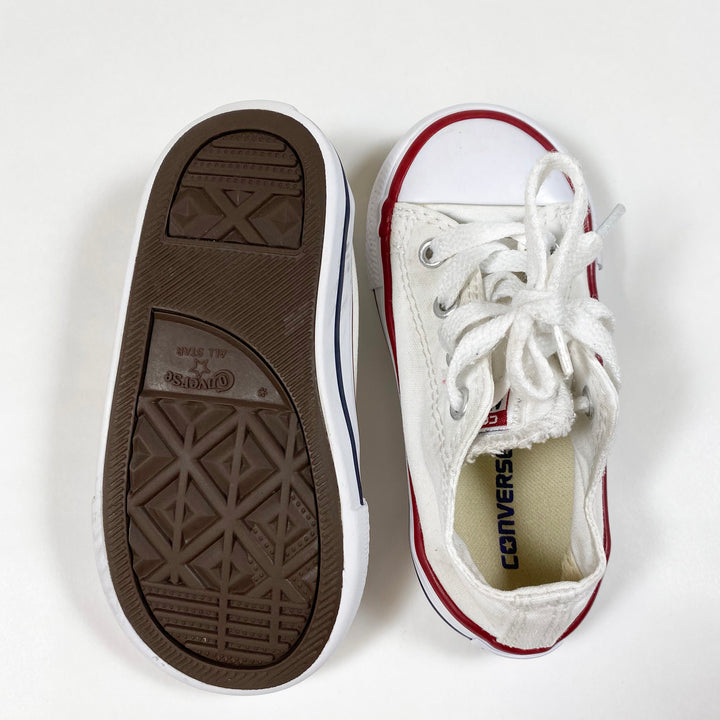 Converse white all-stars sneakers 23