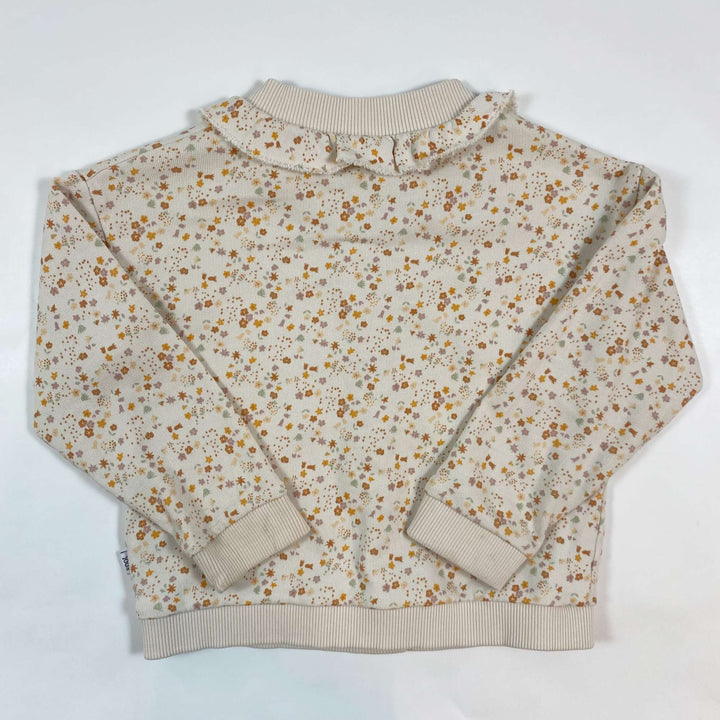 Knot cream floral sweatjacket 36M/98 3