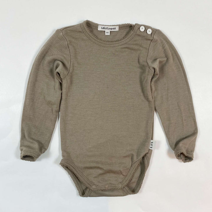 Lilli & Leopold brown organic merino body 86 1