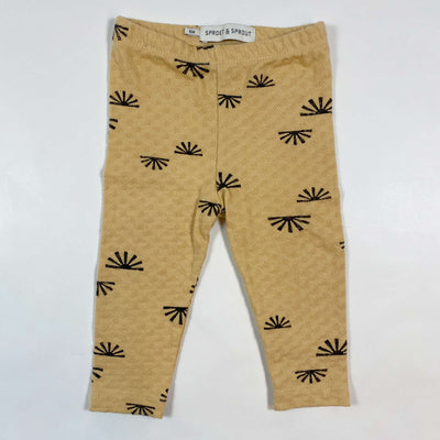 Sproet & Sprout soft yellow pointelle leggings 6M/68 1