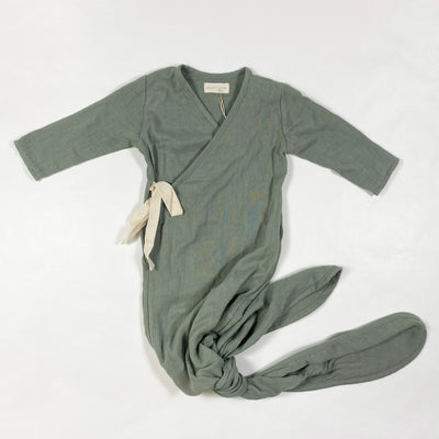 August River olive green sleep suit Second Season NB 1