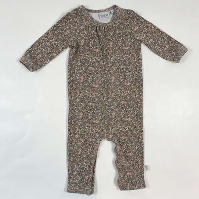 Wheat floral organic cotton onesie 6M/68 1