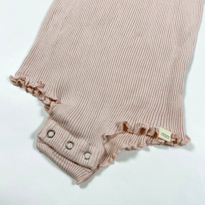 Minimalisma pink sleeveless body 18-24M 3