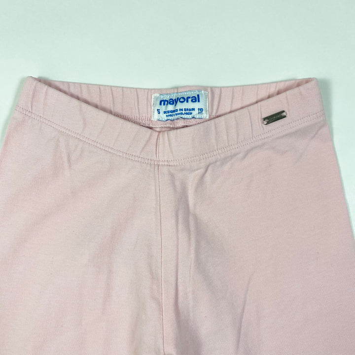 Mayoral pink leggings 5Y/110 2