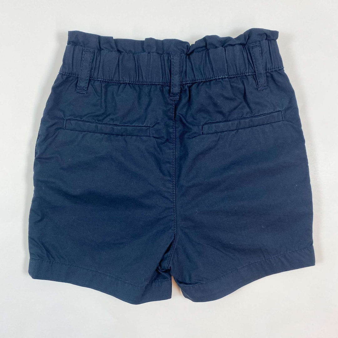 Petit Bateau navy cotton frill hem shorts 4Y/104 2