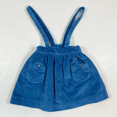 Olivier London blue wide corduroy pinafore 3-4Y 1