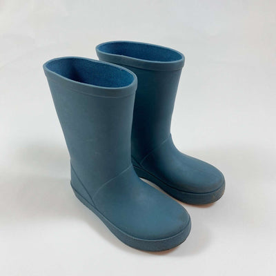 Zara petrol blue rain boots 26 1