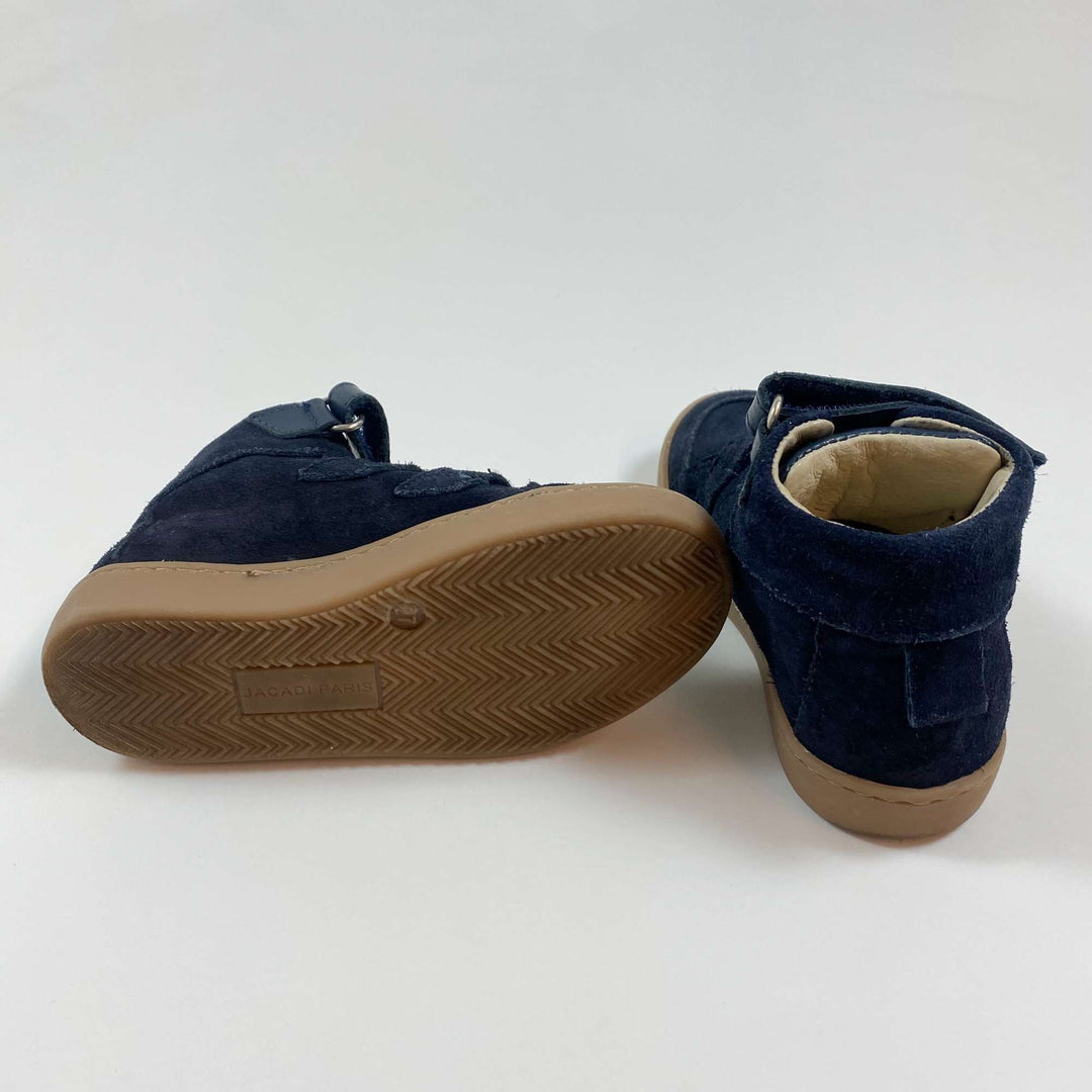 Jacadi navy suede high-top sneakers 27 3