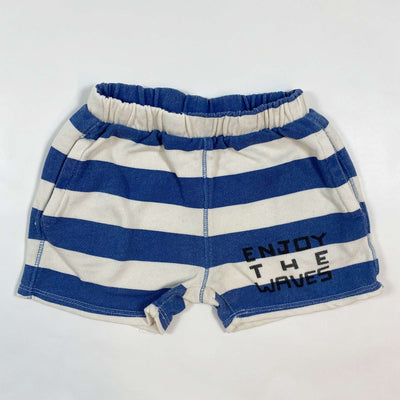 Zara blue stripe french terry shorts 2-3Y/98 1