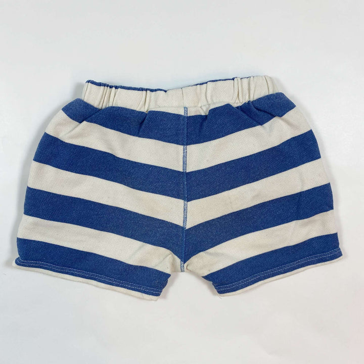 Zara blue stripe french terry shorts 2-3Y/98 2
