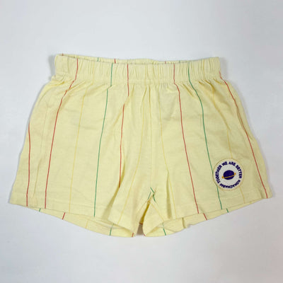 Kokacharm pale yellow stripe shorts 110 1