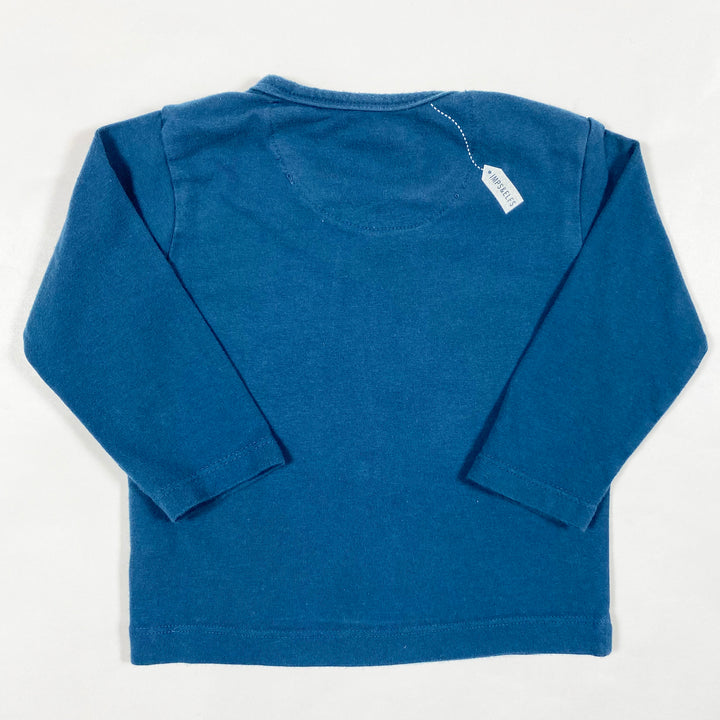 Imps and Elfs navy picnic t-shirt 4-6M/68 2