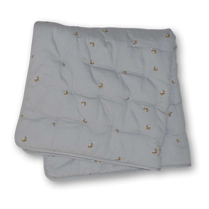 Saga Copenhagen helicopter organic quilted baby blanket Second Season 100x100cm 1