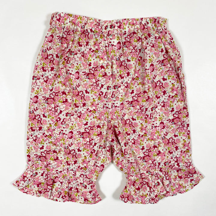 Jacadi pink floral trousers 6M/67 2
