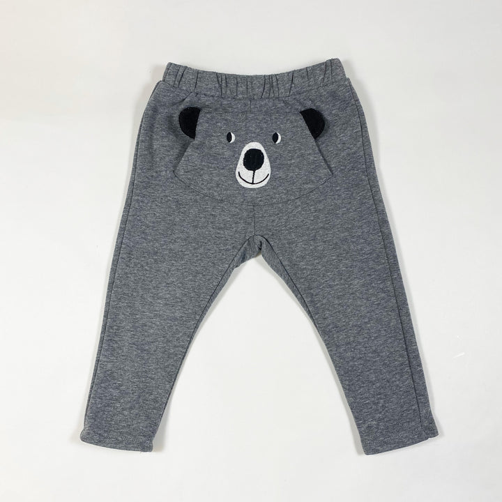 Zara grey melange teddy sweatpants 2-3Y/98