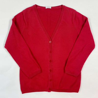 Il Gufo red cotton cardigan 6Y 1