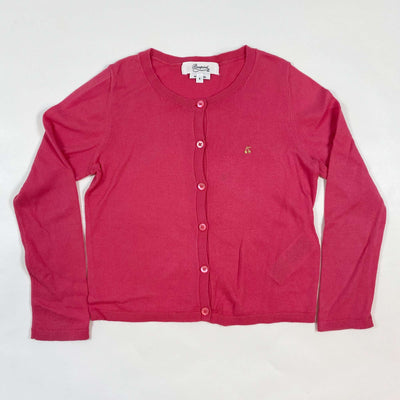 Bonpoint pink cotton cardigan 8Y 1