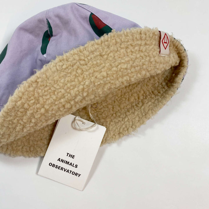 The Animals Observatory purple apples starfish reversible to teddy warm winter bucket hat Second Season One Size (52cm) 2