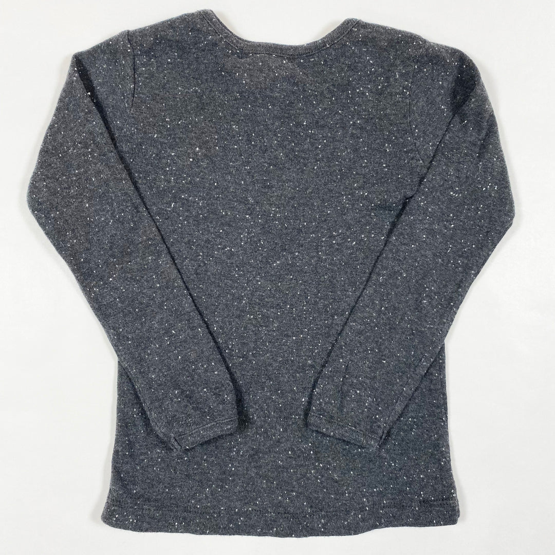 Serendipity Organics charcoal long-sleeved t-shirt 92/2Y 2
