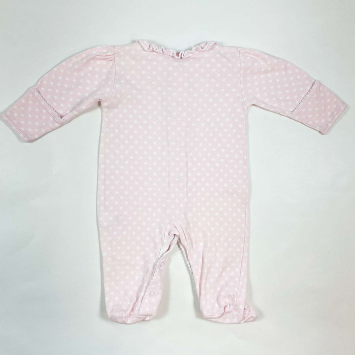 Kissy Kissy pink polka dot pyjama NB 3