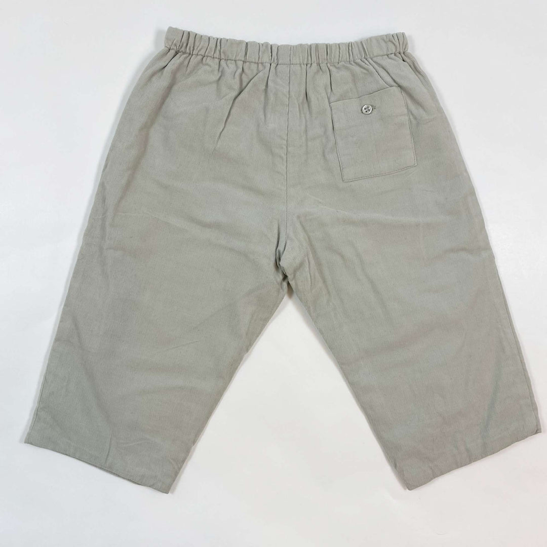 Bonpoint ecru cord pants 18M 2