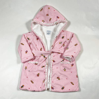 Ralph Lauren pink gingham bear bathrobe 9M 1