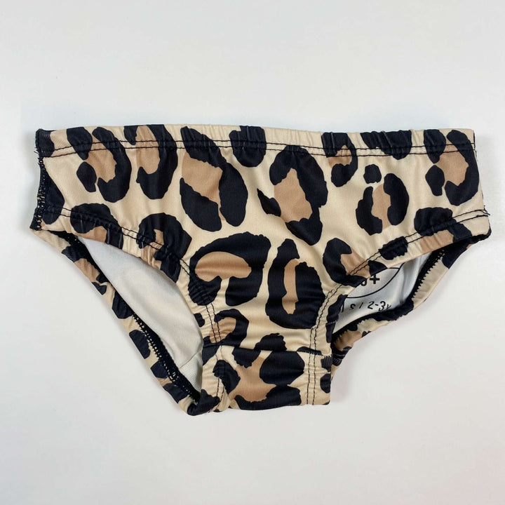 Beach & Bandits leopard print swim bottoms 2-3Y/92-98 1