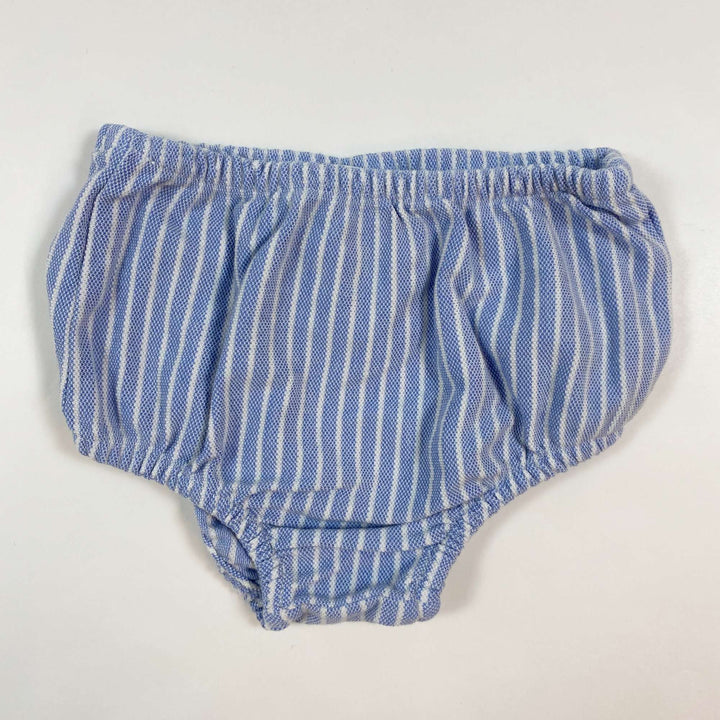 Ralph Lauren blue pinstripe bloomers 3M 1