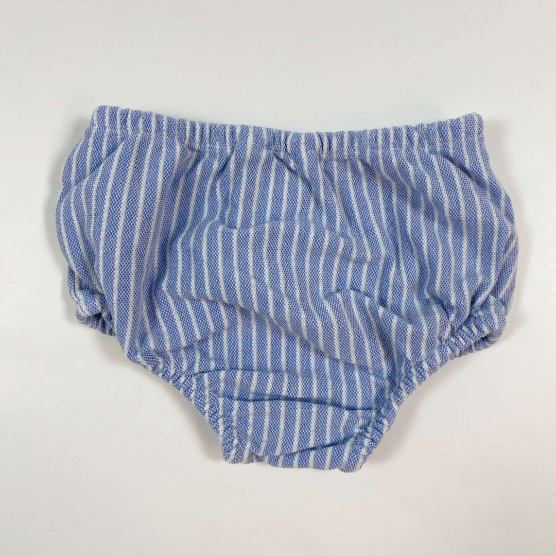 Ralph Lauren blue pinstripe bloomers 3M 2