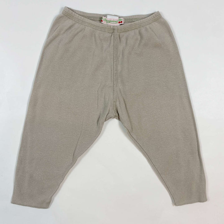 Bonpoint beige leggings 6M 1
