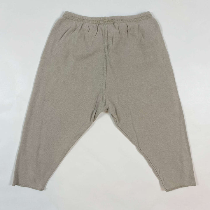 Bonpoint beige leggings 6M 2