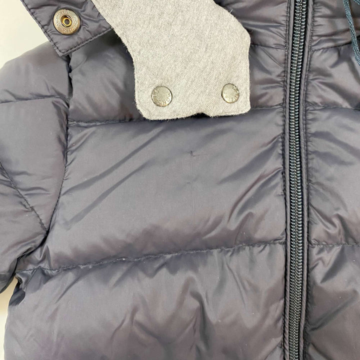 Moncler navy down ski jacket & trousers set 2Y 6