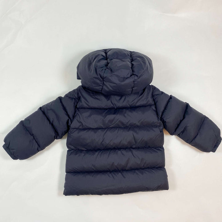 Moncler navy down ski jacket & trousers set 2Y 3