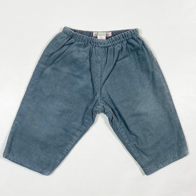 Bonpoint grey/teal cord trousers 12M 1