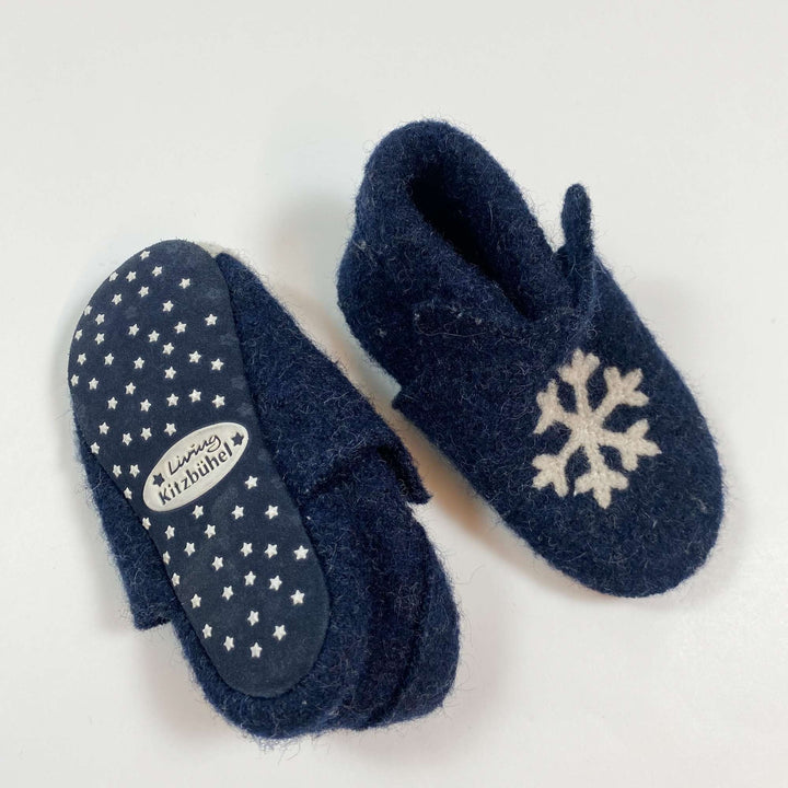 Living Kitzbühel navy polar bear wool indoor shoes 20/21 2