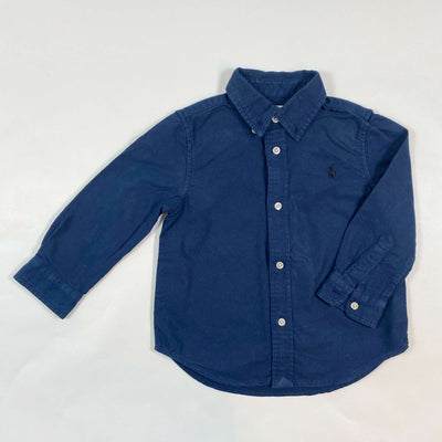 Ralph Lauren dark blue button down shirt 24M 1