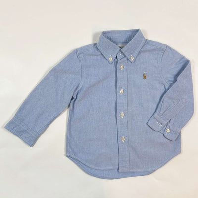 Ralph Lauren blue button down shirt 18M 1