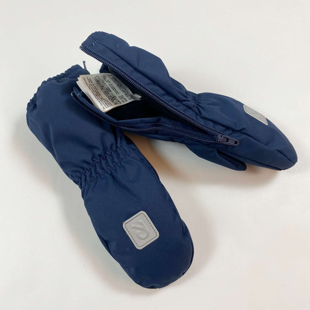 Reima navy thermal gloves 0/0-6M 2