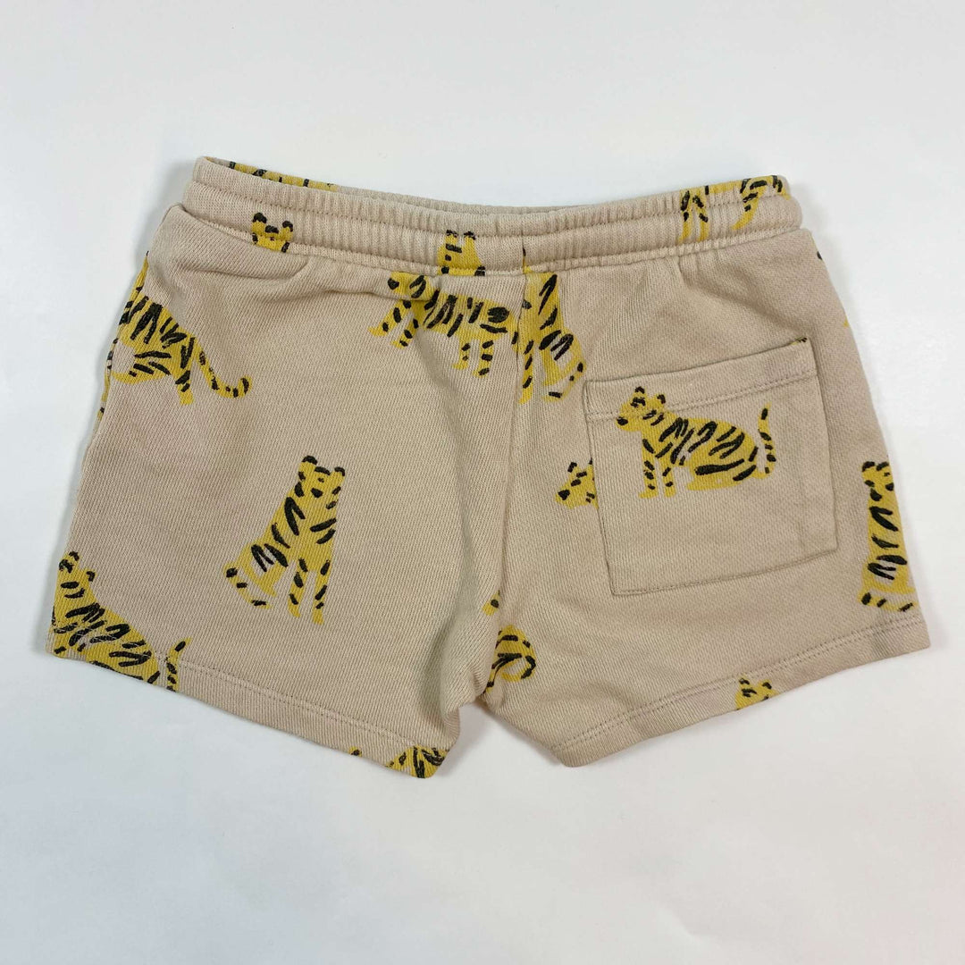 Zara beige tiger sweatshorts 18-24M/92 2