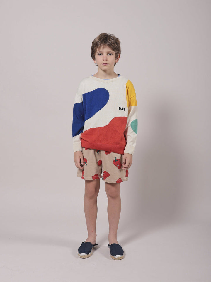 Bobo Choses beige Vote For Pepper shorts Second Season 4-5Y/110 3