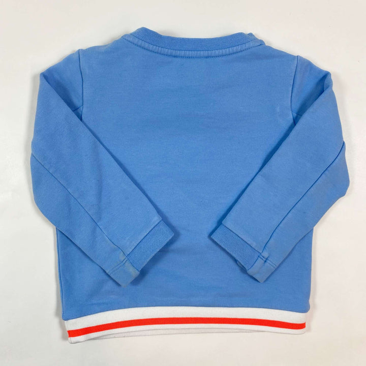 Jacadi blue cat sweatshirt 24M/88 2