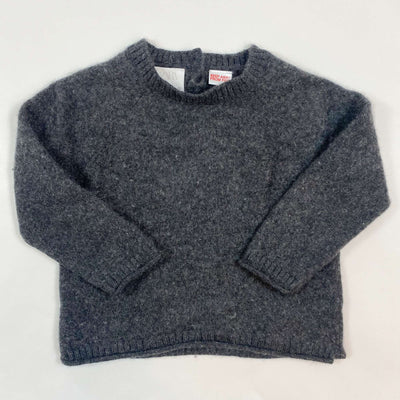 Zara dark grey cashmere sweater 9-12M/80 1