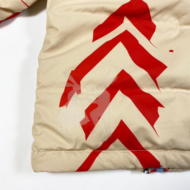 Namuk x enSoie camel/red down jacket with hood 92/98