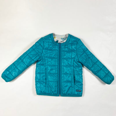 Catimini turquoise reversible jacket 3Y/98 1
