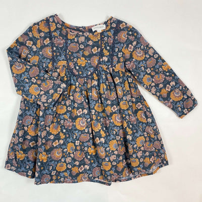 Louise Misha blue floral print dress 3Y 1